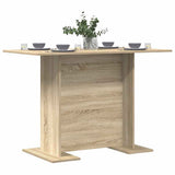 Dining Table Sonoma Oak 110 x 60 x 75 cm Engineered Wood 863162