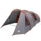 Tunnel Tent 4-Person Grey and Orange 778 x 356 x 210 cm 42004040
