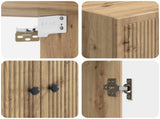 Wall-Mounted Cabinet Artisan Oak 66 x 34.5 x 90 cm 897894