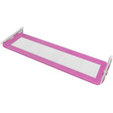 Toddler Safety Bed Rail 2 pcs Pink 150x42 cm 276086