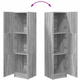 Highboard Grey Sonoma 31.5 x 32 x 122.5 cm 869351