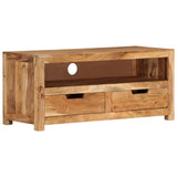 TV Cabinet 88x35x40 cm Solid Wood Acacia 338433