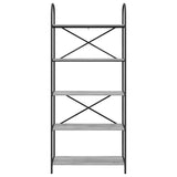 Bookshelf Grey Sonoma 80 x 30 x 183 cm Engineered wood 879890