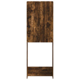 Toilet Cabinet ZWOLLE Smoked Oak 66 x 25.5 x 190 cm 896480