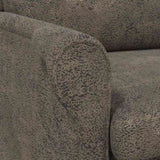 Armchair Dark grey 76 x 94 x 102 cm Faux Leather 42009868