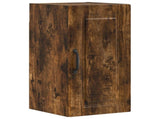 3 Piece Bathroom Cabinet Set UTRECHT Smoked Oak Engineered Wood 3417815