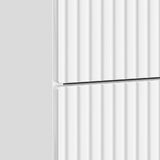 Bedside Cabinet High Gloss White 62 x 34.5 x 47.5 cm 894779