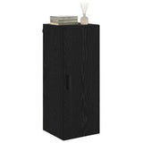 Wall Mounted Cabinet Black Oak 34.5 x 34 x 90 cm 882609