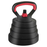 4-in-1 Dumbbell Barbell Kettlebell Set 30 kg Black and Red 42023469