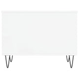 Coffee Table White 60x44.5x45 cm Engineered Wood 830948