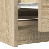TV Cabinet Sonoma Oak 100x35x54 cm Engineered Wood 861807