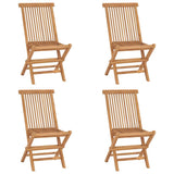 Outdoor Dining Set Teak Brown Solid teak wood Compact Foldable 3096573