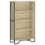 Bookcase Sonoma Oak 80x31x137.5 cm Engineered Wood 848630