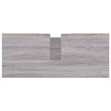 Bathroom Cabinet Grey Sonoma 80x33x60 cm Engineered Wood 831634