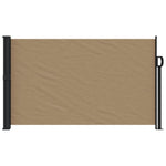 ZNTS Retractable Side Awning Taupe 117x300 cm 4004289