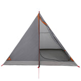 Backpacking Tent Grey and Orange 4-Person 42018561
