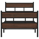 Bed Frame without Mattress with Headboard and Footboard 100x200 cm 4017164