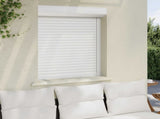 Roller Shutter White 80 x 100 cm Aluminium and Polyurethane 42047052