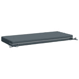 2-Piece Bench Cushions SOEST 2 pcs 100% Polyester Blue 950193
