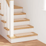 Anti-slip Stair Mats Latex backing 15 pcs Cream 60 x 25 cm PP 4019802