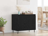 Sideboard Black Oak 60 x 35 x 70 cm Engineered Wood 882600