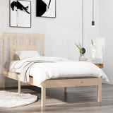 Bed Frame without Mattress Solid Wood Single 3104028