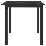 5 Piece Garden Dining Set Aluminium Anthracite 3070633