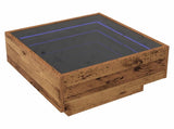 Coffee Table Old wood 50 x 50 x 30 cm Engineered wood 879659