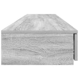 Bed Drawers Grey Sonoma 180 x 36.5 x 16.5 cm Engineered Wood 866984