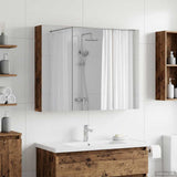 Bathroom Mirror Cabinet Old Wood 100 x 14.5 x 70 cm 889125