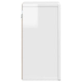 Hanging Cabinet with Shelf High Gloss White 60 x 20 x 40 cm 891378