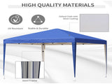 3 x 3M Garden Pop Up Gazebo Height Adjustable Marquee Party Tent Wedding Canopy with Carrying Bag, T3398P323915