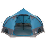 Dome Tent 4-Person with Roof Blue 505 x 450 x 248 cm 42004021