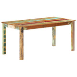 285931 Dining Table Solid Reclaimed Wood 160x80x76 cm