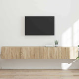TV Wall Cabinet 2 pcs Sonoma 98 x 31 x 29.5 cm Engineered Wood 892234