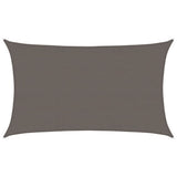 Sunshade Sail 160 g/m Anthracite 5x8 m HDPE 311083