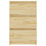 Bedside Cabinets 2 pcs 40x29.5x64 cm Solid Pine Wood 808084