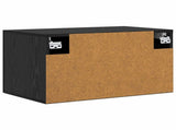 Wall Cabinet 60 x 36.5 x 35 cm Engineered Wood Black Oak 8017440