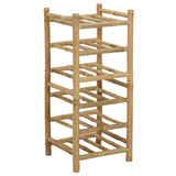 Wine Rack Natural 32.5 x 29.5 x 72 cm Bamboo 42028071