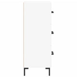 Sideboard White 34.5x34x90 cm Engineered Wood 828604