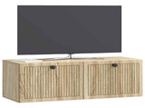 Wall-Mounted TV Cabinet Sonoma Oak 78.5 x 31 x 30 cm 898037