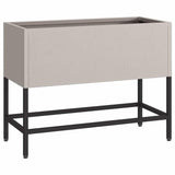 Raised Garden Planter Rusty 60 x 26 x 45 cm Weathering Steel 865889