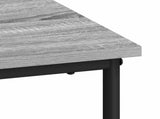 Desk with Storage Grey Sonoma 100 x 50 x 75 cm 8007993