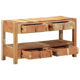 TV Cabinet with Drawer Brown 83 x 33 x 46 cm Solid Reclaim wood 4019626