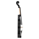 70143 Violin Full Set with Bow and Chin Rest Black 4/4