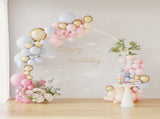 Wedding Arch White 223 x 45 x 201 cm Steel 42021350