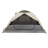 ZNTS Camping Tent Dome 2-Person Green Waterproof 94323