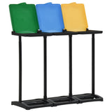 Bin Bag Stands with Lid 240-330 L Multicolour PP 340989