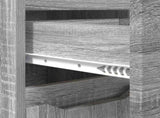 Bathroom Cabinet Grey Sonoma 30.5 x 30 x 101 cm Engineered Wood 888743