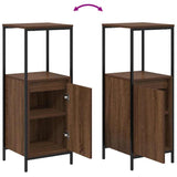 Bathroom Furniture Set with Shelf 5 pcs Brown 76.5 x 35 x 95 cm 3328373